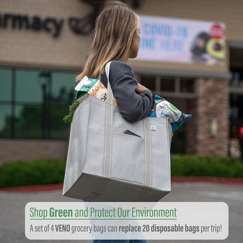 veno eco-friendly post-consumer material helps reduce plastic waste.
