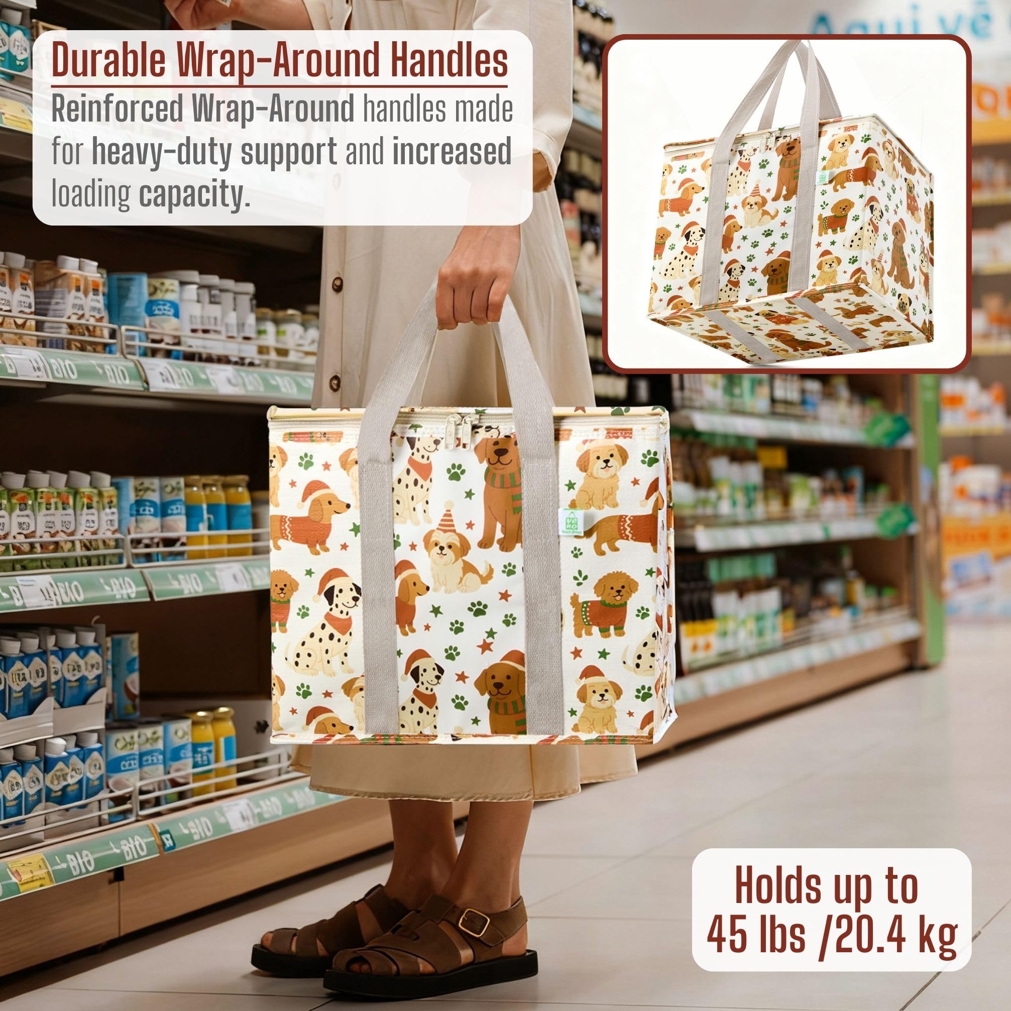 VENO large-capacity bag holds up to 7.3 gallons or 40 cans.