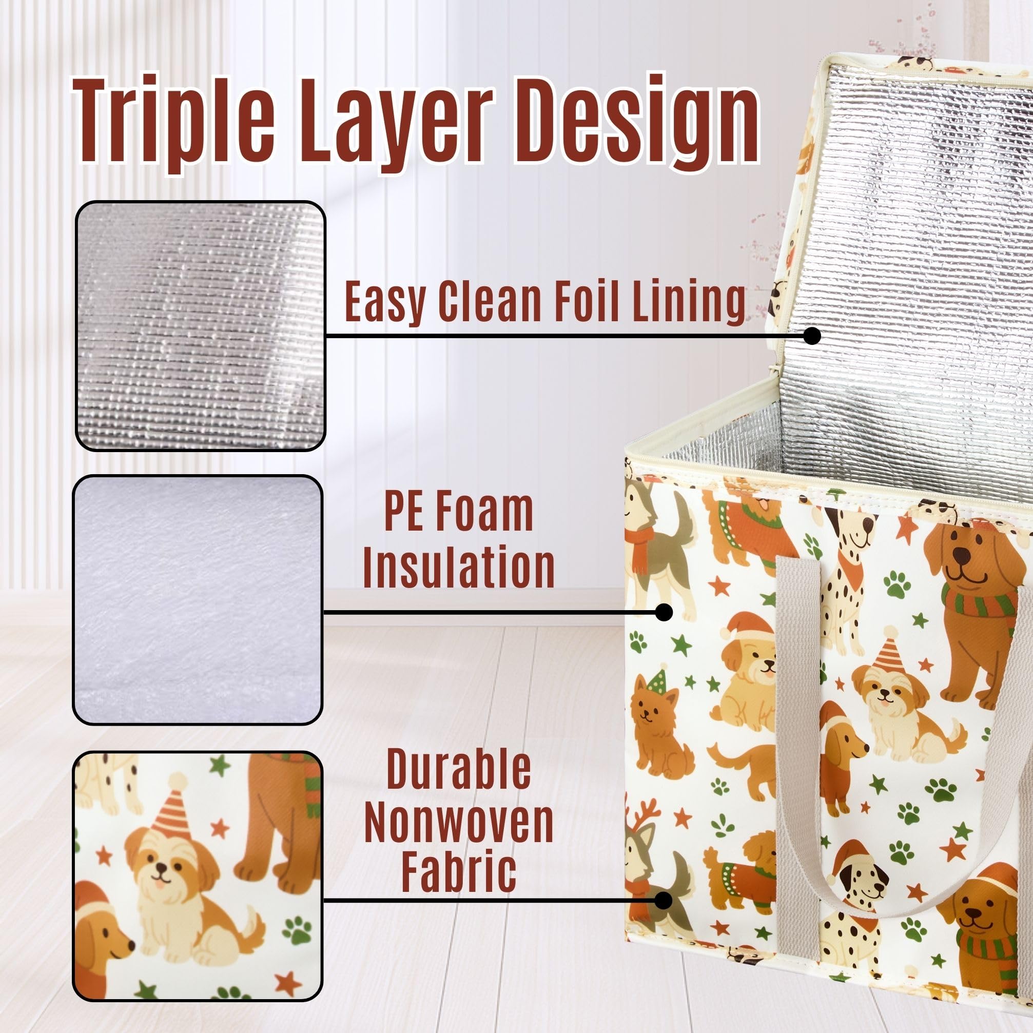 VENO triple-layer thermal design preserves temperature on the go.