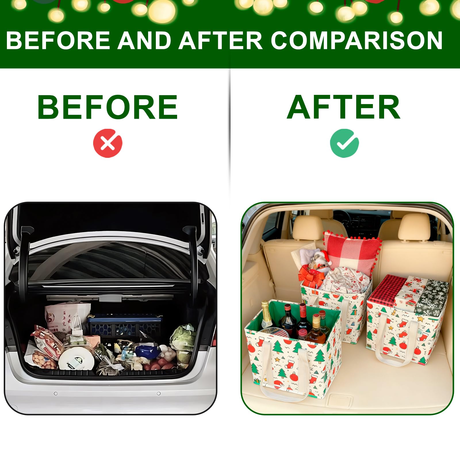 VENO easy-clean durable totes suitable for everyday use and holidays.