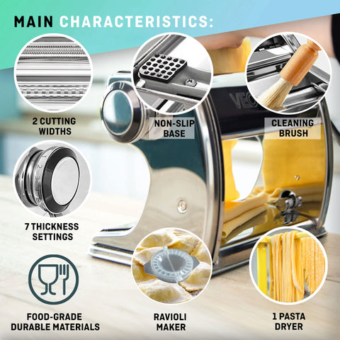 VeoHome stainless steel body provides long-lasting performance in busy kitchens