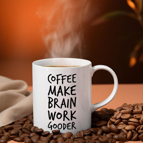 Veracco mug is dishwasher-safe for easy cleanup after busy days.
