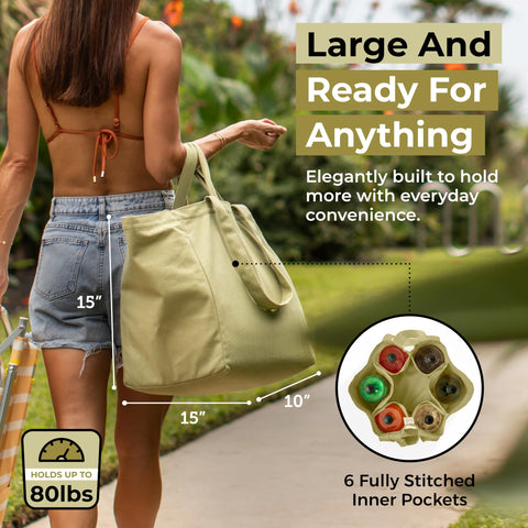 VeraMia provides long 25in strap and 13in short handle for comfortable carry.