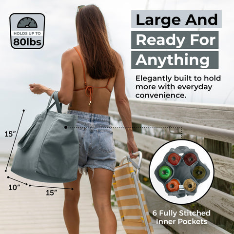 VeraMia 25in shoulder straps offer versatile carrying options.