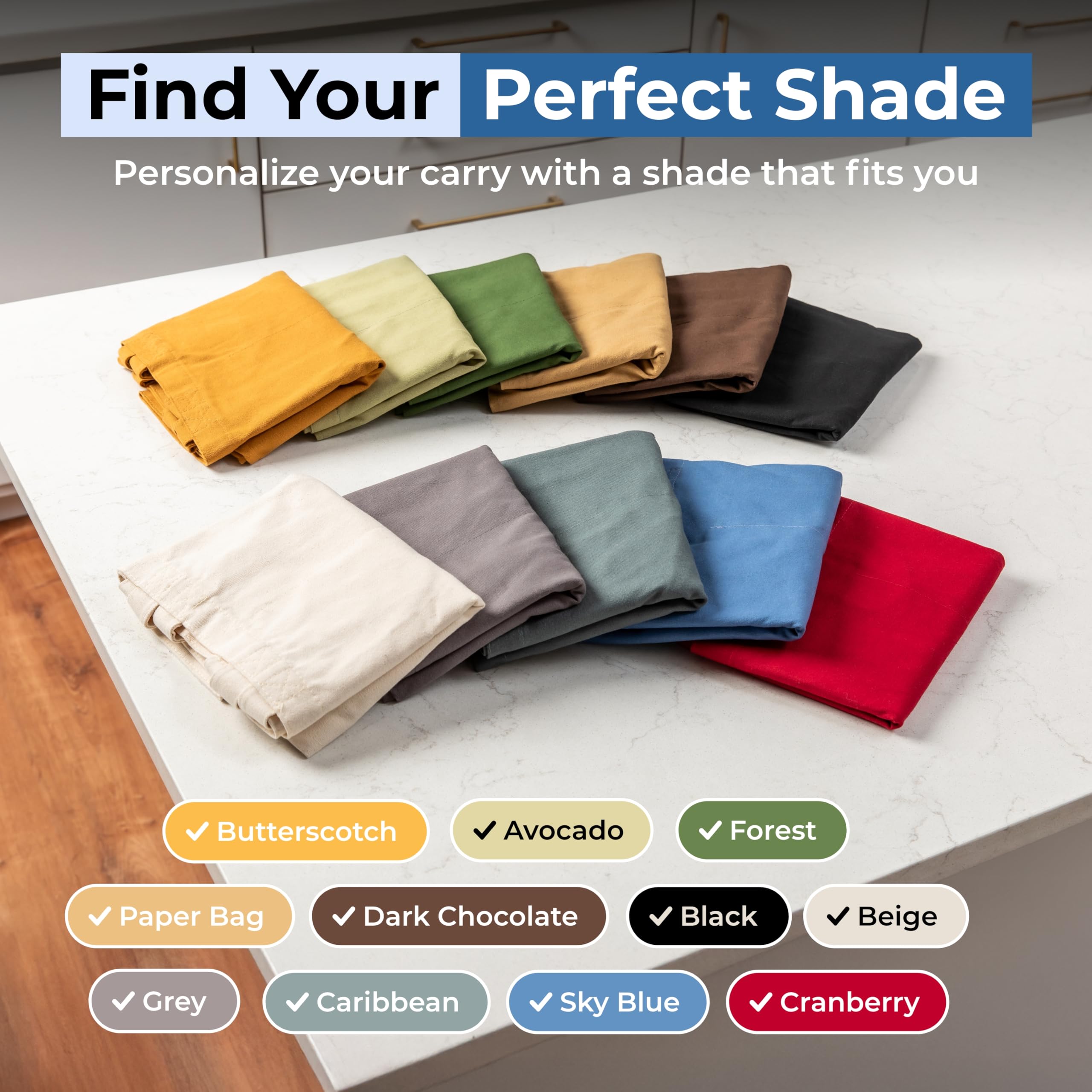 VeraMia washable canvas bag is easy to clean and quick to dry.