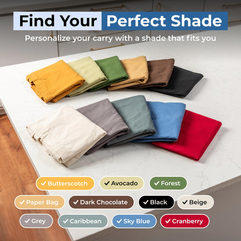 VeraMia washable canvas bag is easy to clean and quick to dry.
