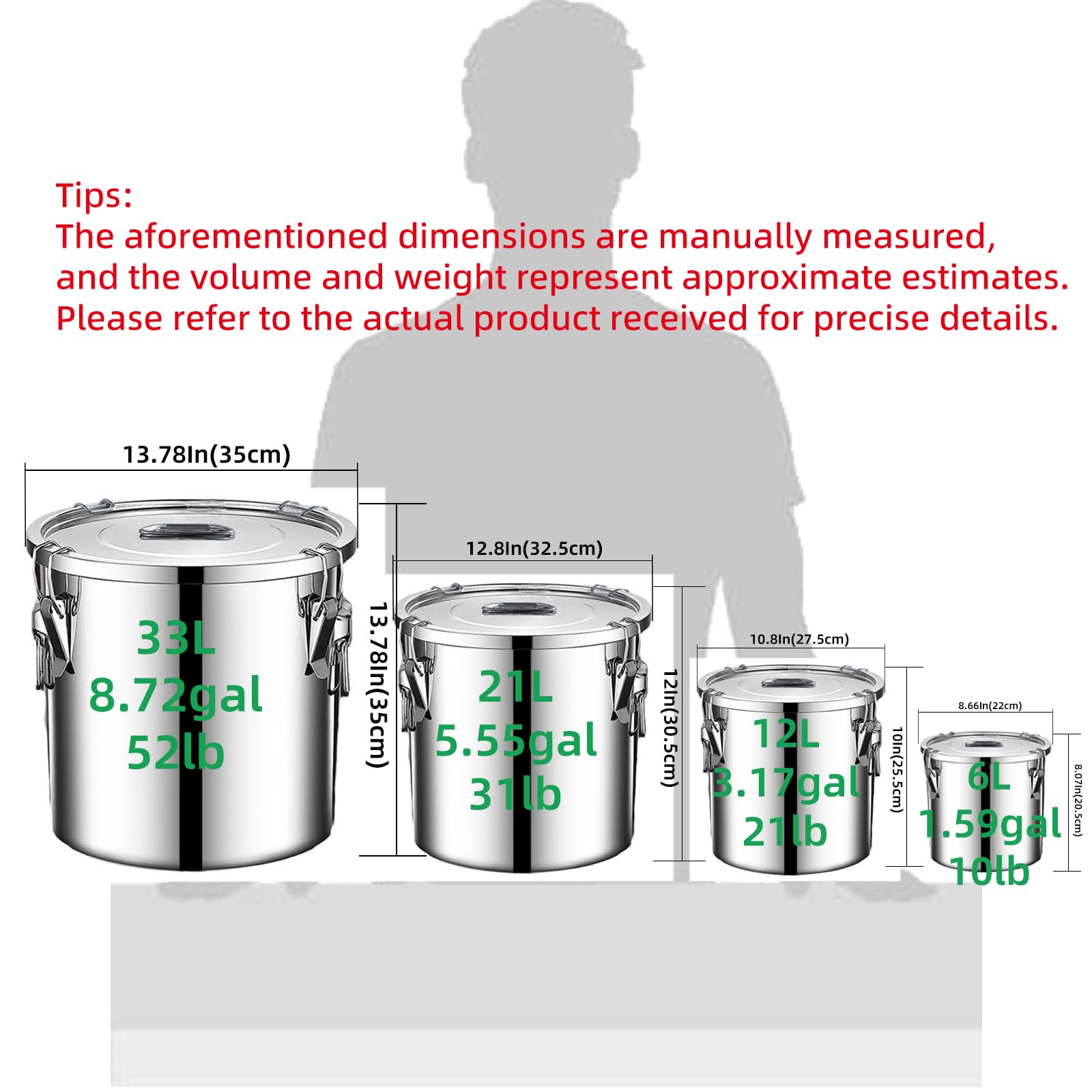 Verdeho rust-resistant 304 stainless steel surface designed for long-term use.