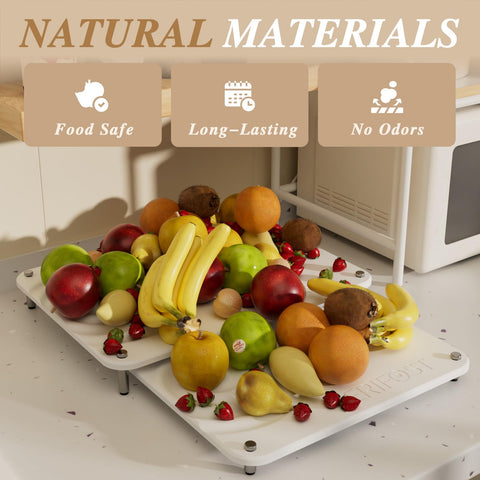 VERIFOST Pearl White 2PCS Drying Stone circle airflow design accelerates drying