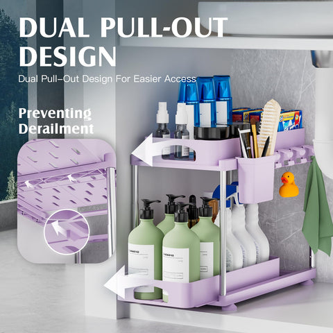VERIFOST adjustable-height rack fits varying cabinet heights and larger bottles