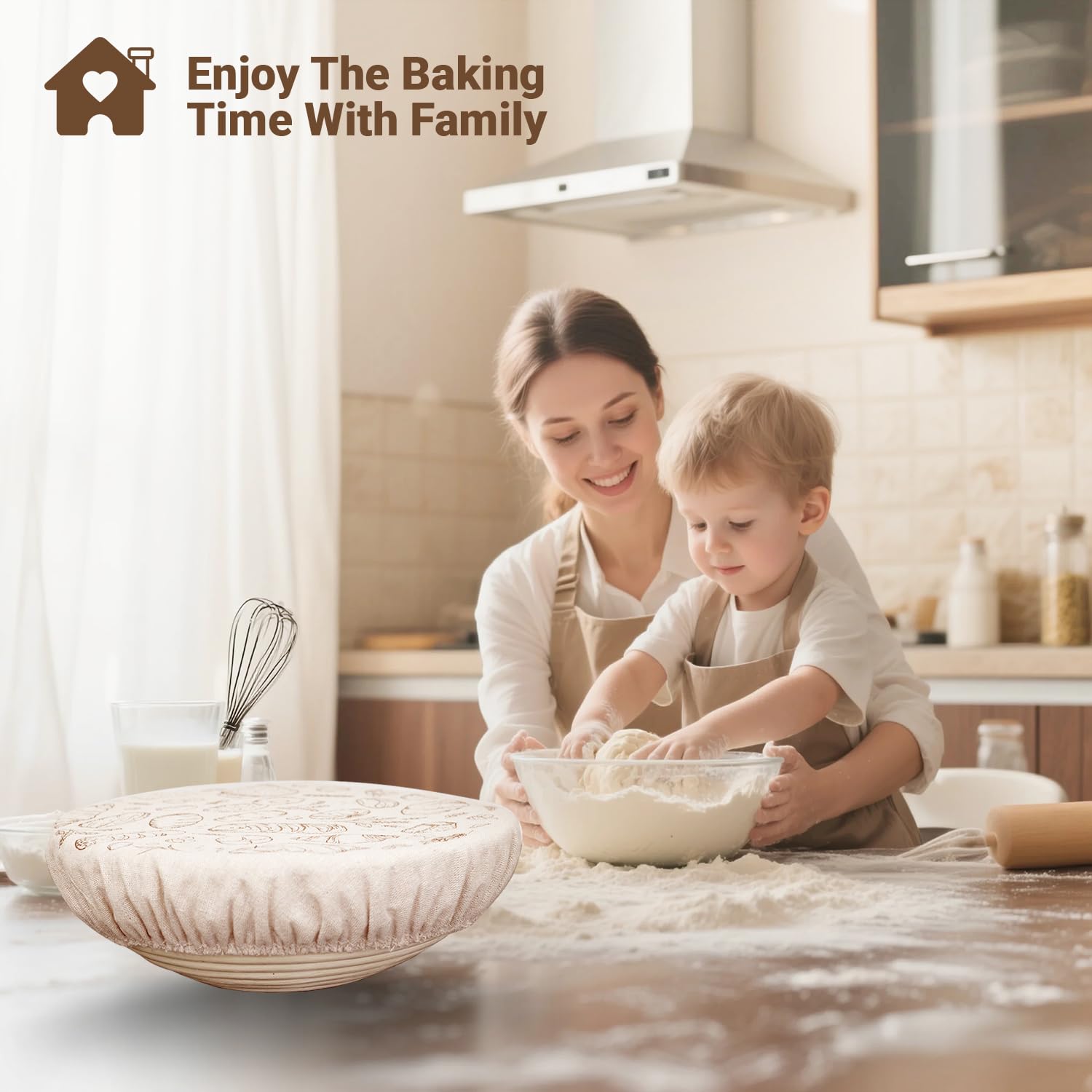 Verigud bread-proofing accessory adds practical, stylish support to baking routines.