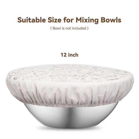 Verigud two-pack sourdough-proofing covers fit bowls up to 12 inches.
