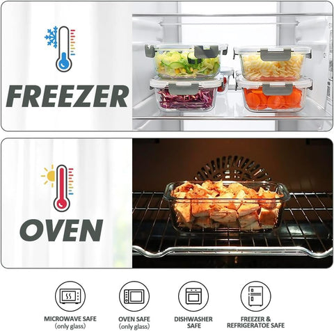 VERONES 6.3 oz glass container for small snacks and dips.