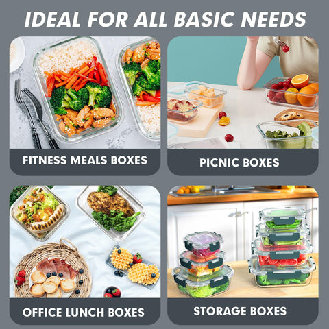 VERONES glass containers are dishwasher safe for simple cleanup.