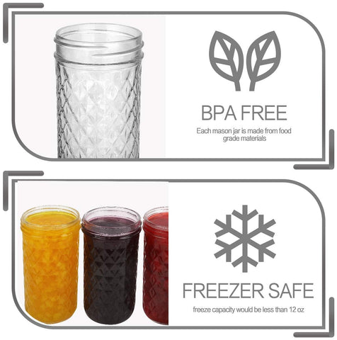 VERONES mason jar freezer-safe design keeps leftovers and ferments fresh longer.