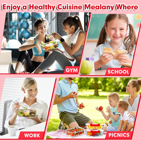 VERONES 36oz capacity ideal for office meals and gym prep