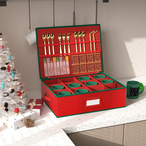 VERONLY 12-mug capacity organizer consolidates your cup collection efficiently.