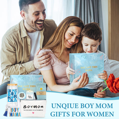 Verouis boy mom gift set packaging showing thoughtful presentation.