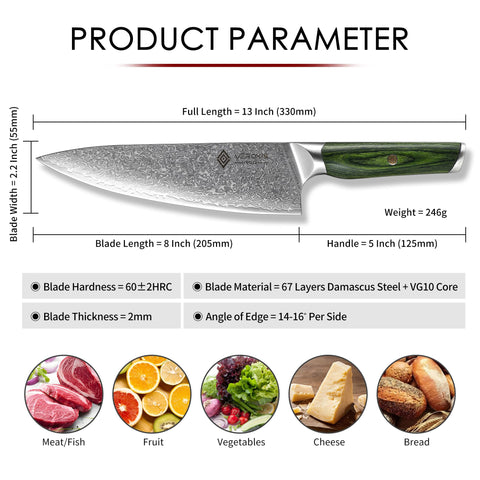 Real Damascus blade pattern showcasing authentic craftsmanship