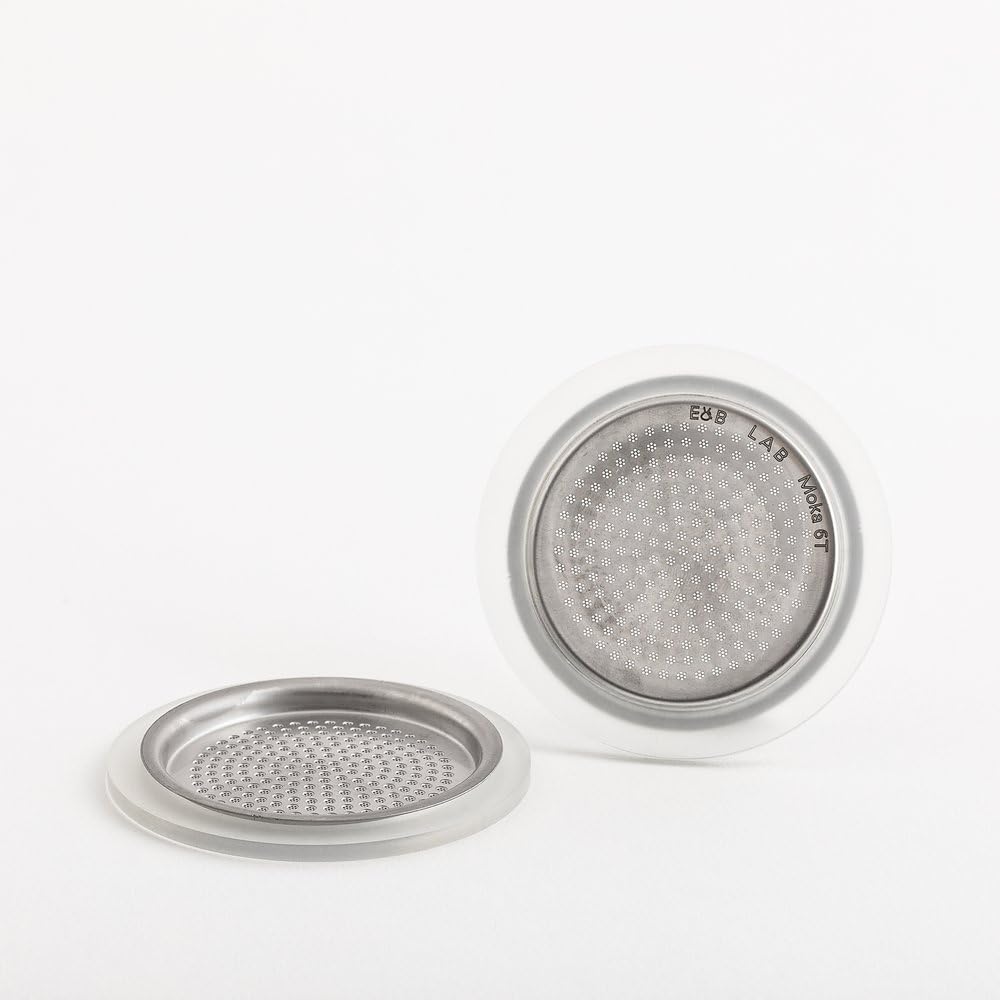 Verybarista E&B Lab moka filter fits a 6 cup pot for a reliable brew