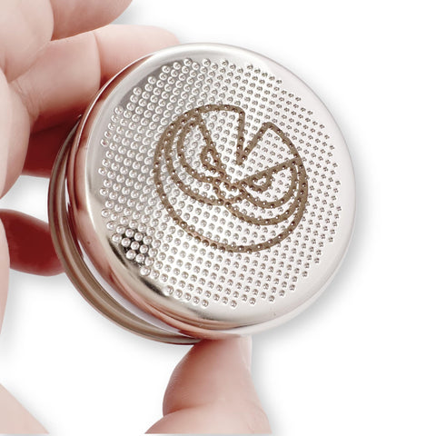 Designed for 17-22 g dosing to support precise shots.