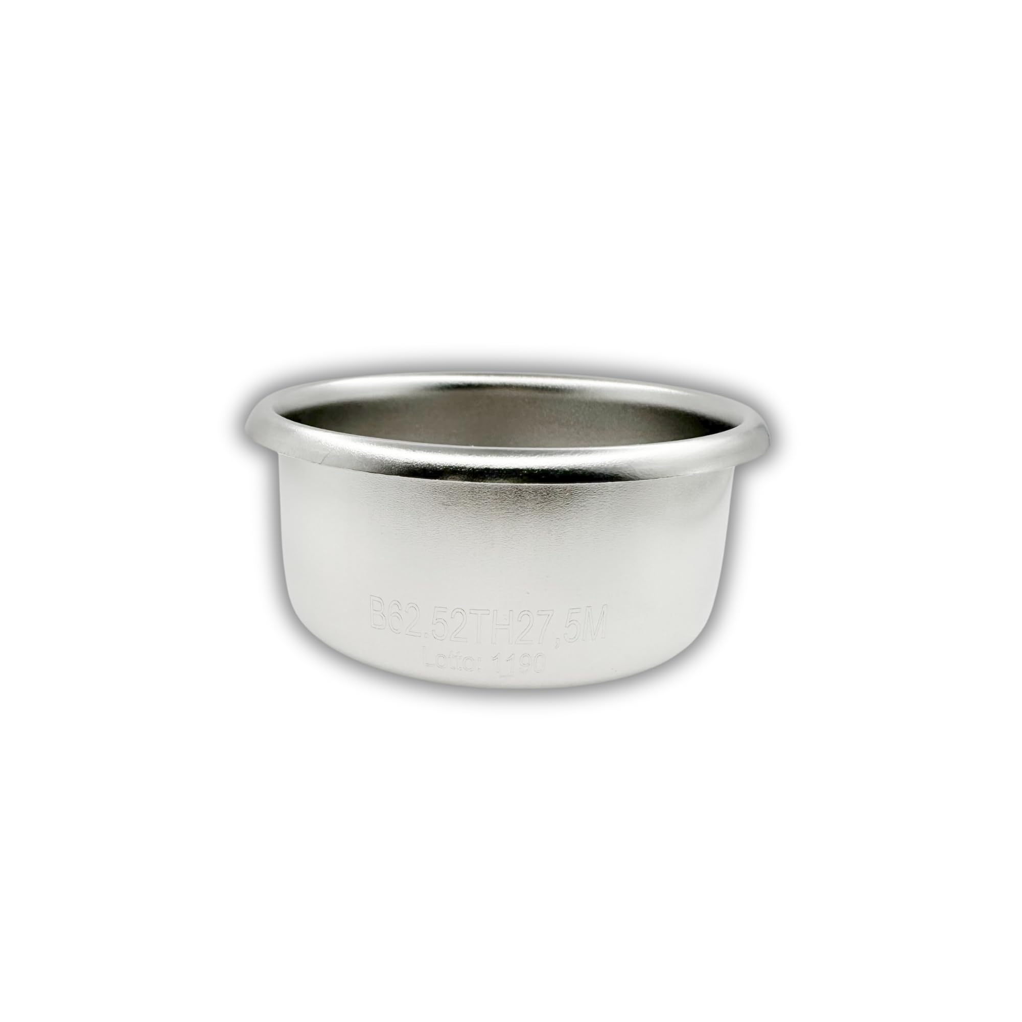 Rounded internal corner aids water flow and simplifies cleaning.