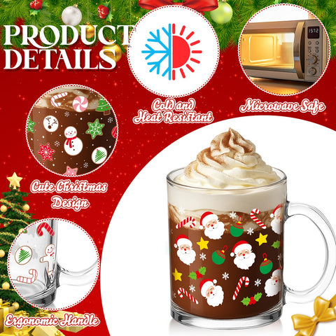 Vesici snowflake pattern mug enhances tea or hot chocolate moments