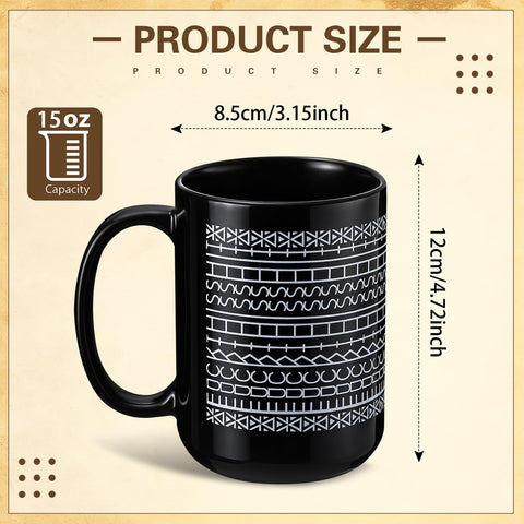 Vesici multicolor ceramic mug with sturdy base for stable daily use.