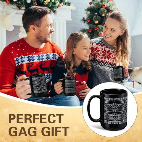 Vesici gift-ready mug suitable for birthdays, holidays, and office celebrations.