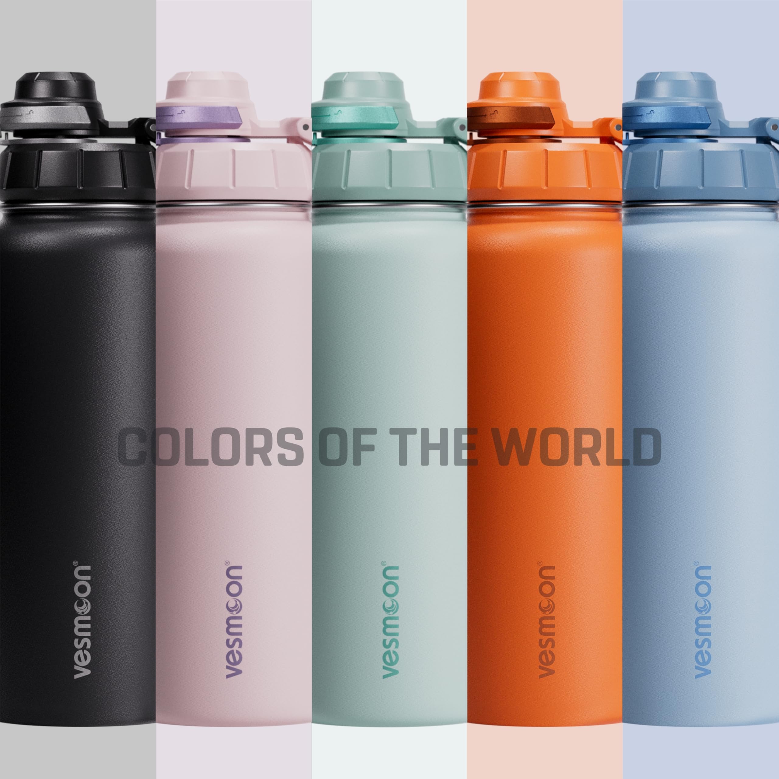 Vesmoon Vessence color options Bali Denali Mojave Santorini inspire travel.