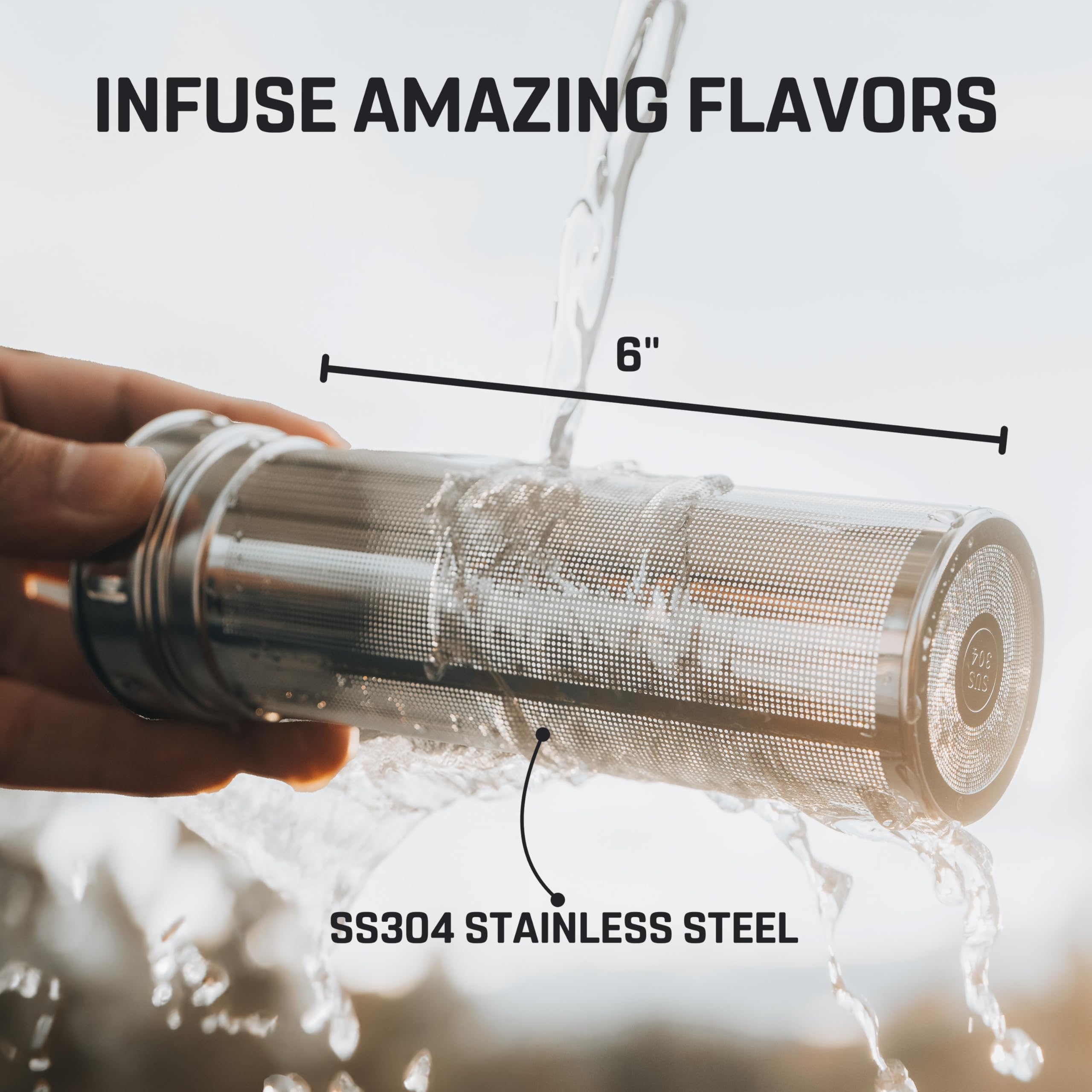 Vesmoon Vessence insulation graphic emphasizes extended temperature retention.
