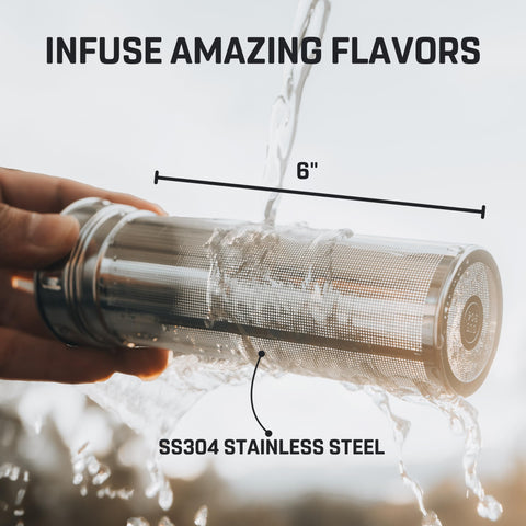 Vesmoon Vessence insulation graphic emphasizes extended temperature retention.