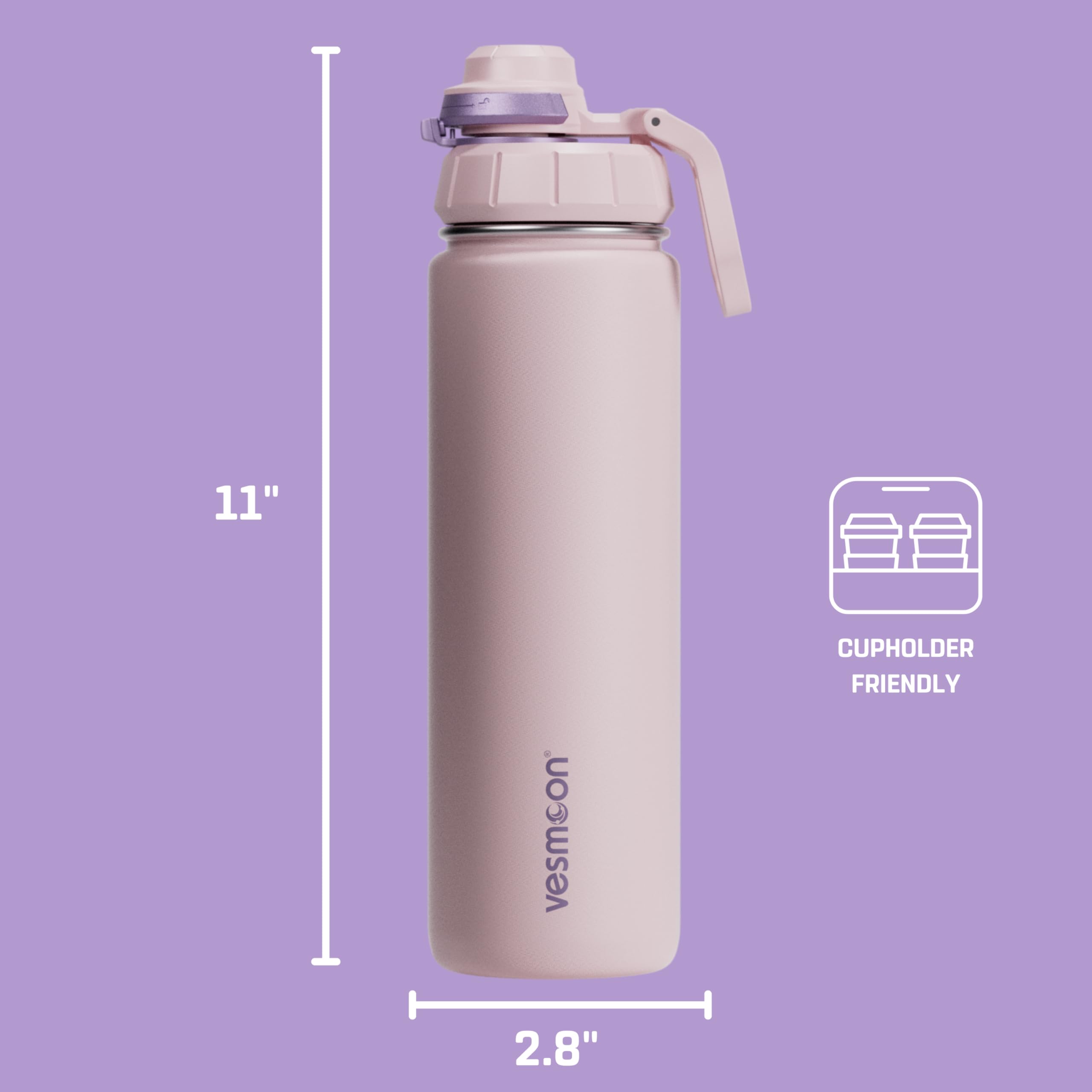 Vesmoon Vessence tea infuser inside enables full-flavor loose leaf brewing.