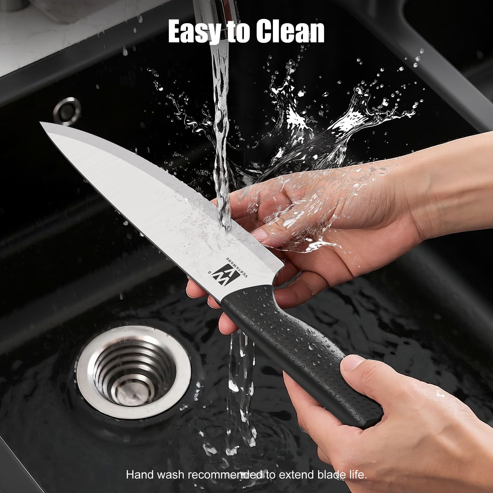 Vestaware utility knife for everyday prep