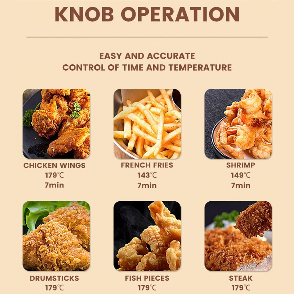 Vexon anti-grease filter reduces odors during frying.