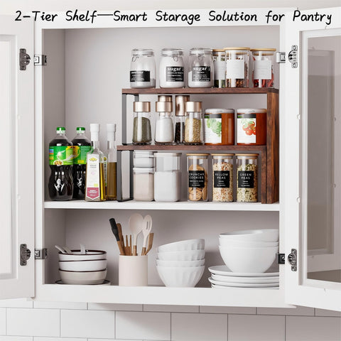 Vfelf coffee station organizer keeps mugs accessible
