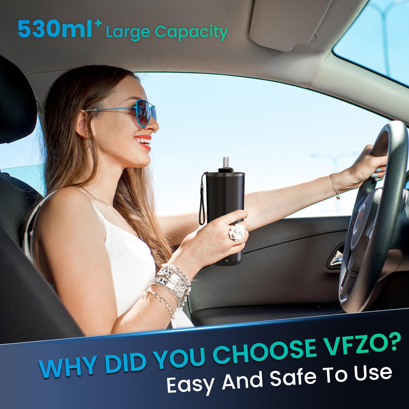 VFZO 4000mAh battery powers heat and USB charging on the move
