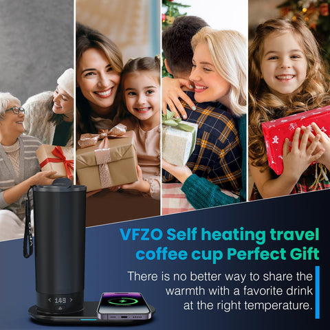 VFZO food-grade stainless steel insulated mug preserves flavor and warmth