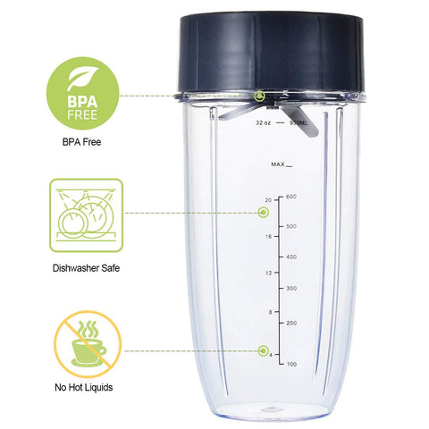 VGEFC Nutribullet 24oz cup ideal for daily smoothies