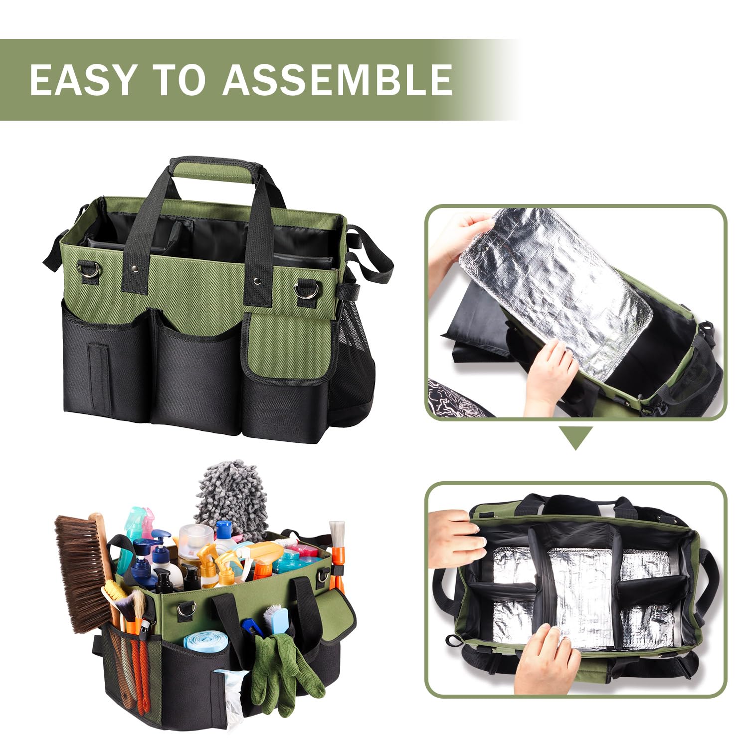 Viajero base features aluminum foil pad for simple cleaning and fast drying.