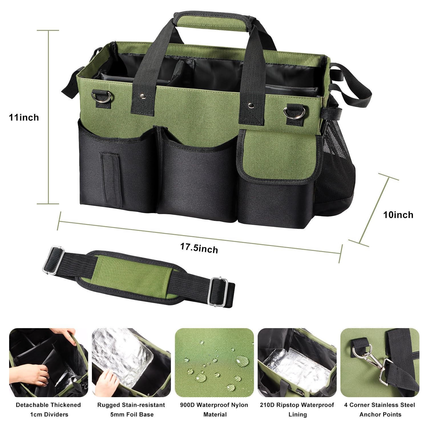 Viajero adjustable straps enable hands-free carrying across stairs and tight spaces.