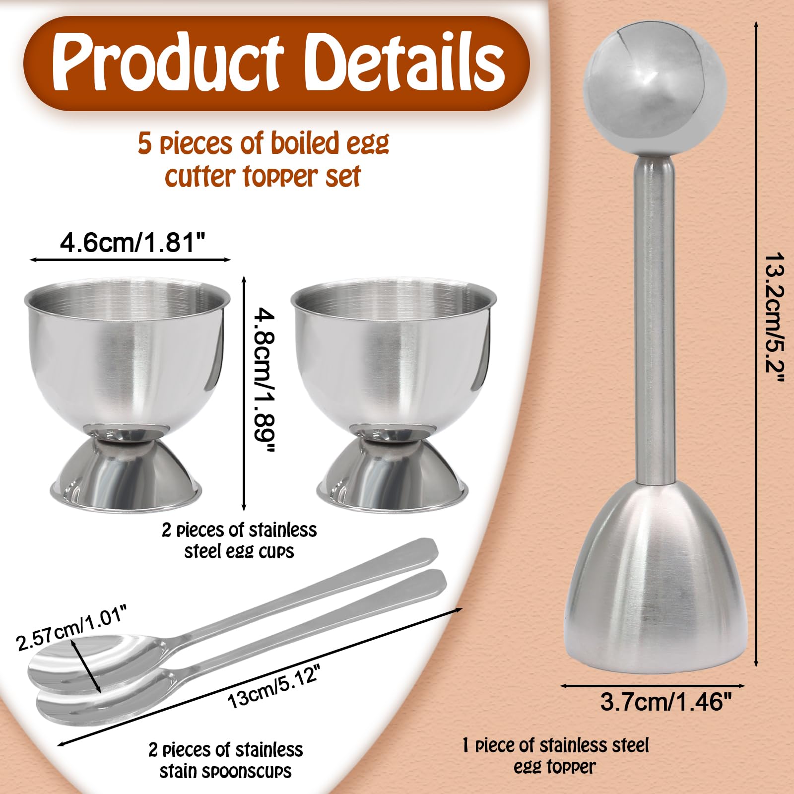 Vibedor egg topper cutter delivers clean, mess-free cuts.