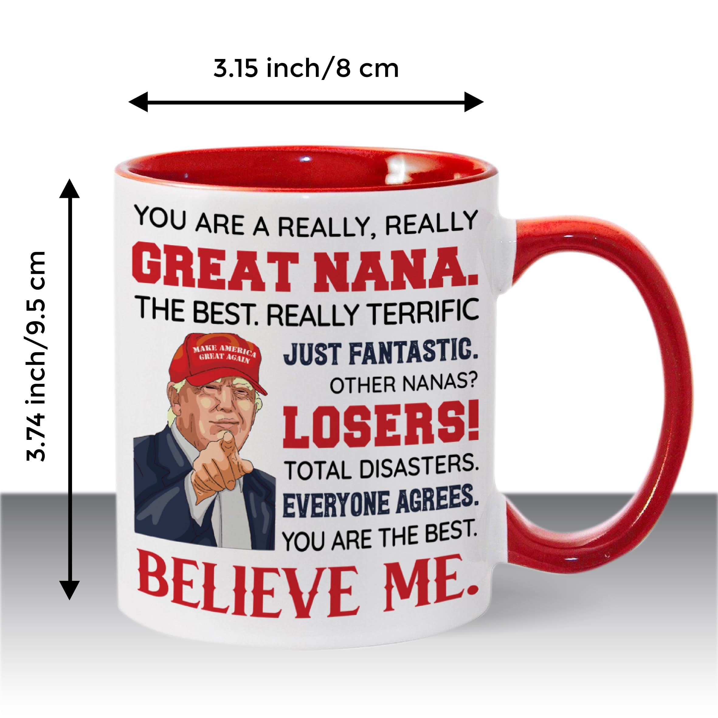 Viberty Nana mug suitable for indoor or outdoor use