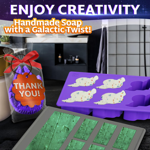 Vibrant Kitchen temperature-resistant molds for oven to freezer versatility.