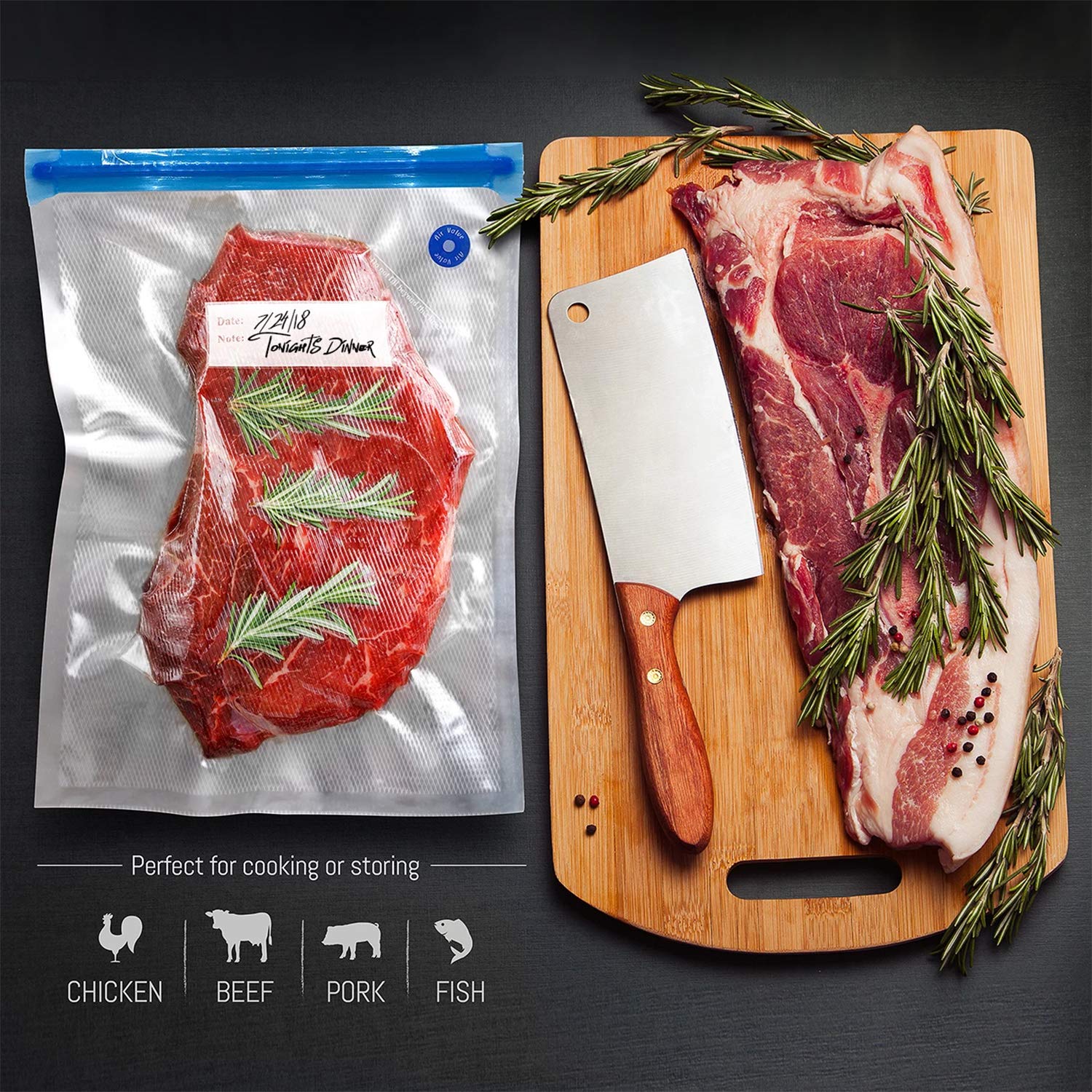 VICARKO multi-layer material offers durable, BPA-free storage