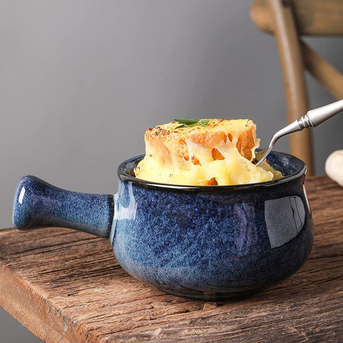 Vicrays blue set of four bowls ideal for shared meals and entertaining