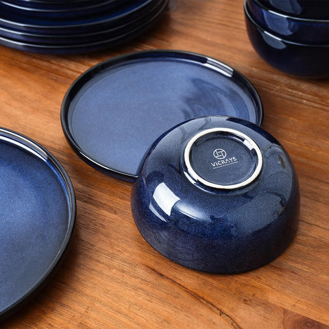 Microwave-safe Vicrays dinnerware for quick reheating and everyday convenience