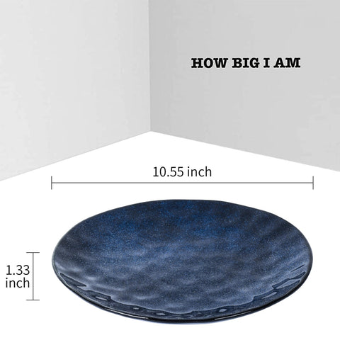 Vicrays blue glaze close-up shows elegant curves and shine.