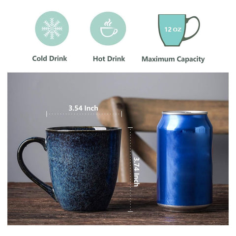Vicrays porcelain mug—microwave safe for quick reheats and meals.