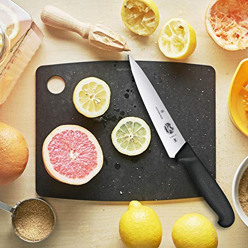 Victorinox Fibrox 6-inch knife ergonomic handle with non-slip grip.