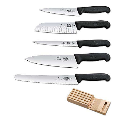 Victorinox Fibrox bread knife ergonomic-handle offers comfortable control during slicing